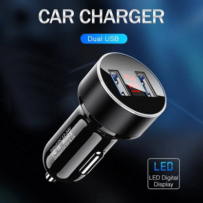 LED Dual USB Car Charger